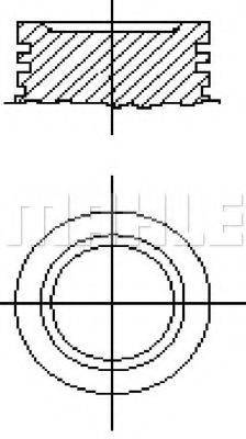 METAL LEVE P1615 Поршень