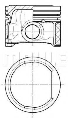 METAL LEVE P9267 Поршень