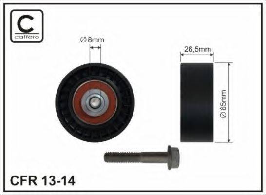 CAFFARO 1314 Натяжний ролик, полікліновий ремінь