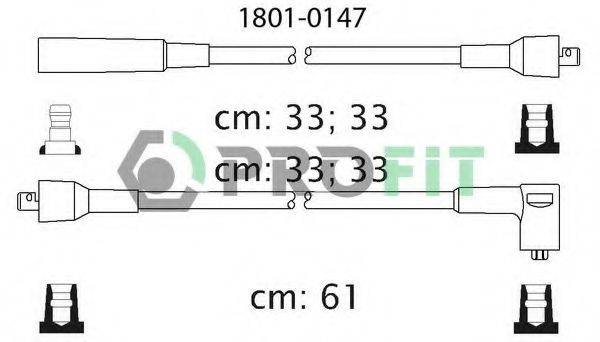 PROFIT 18010147 Комплект дротів запалювання