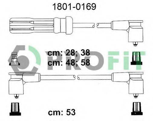 PROFIT 18010169 Комплект дротів запалювання