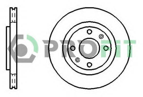 PROFIT 50101140 гальмівний диск