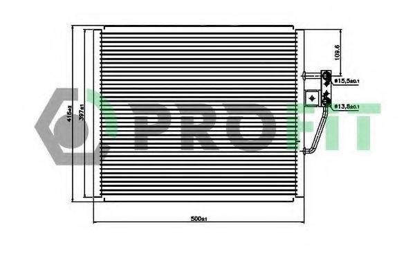 PROFIT PR0062C1 Конденсатор, кондиціонер
