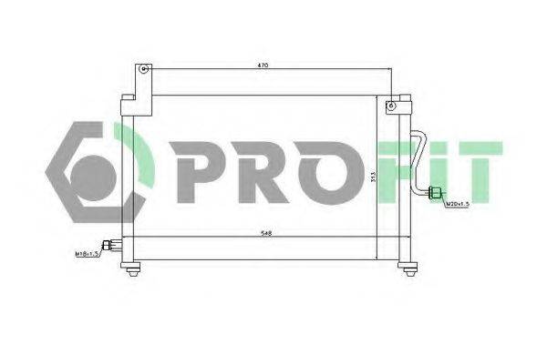 PROFIT PR1108C1 Конденсатор, кондиціонер