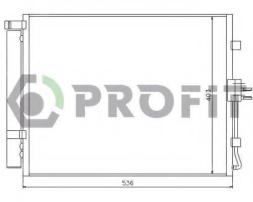 PROFIT PR1312C3 Конденсатор, кондиціонер