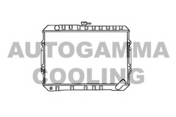 AUTOGAMMA 100595 Радіатор, охолодження двигуна