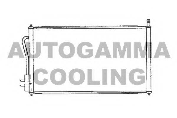 AUTOGAMMA 101230 Конденсатор, кондиціонер