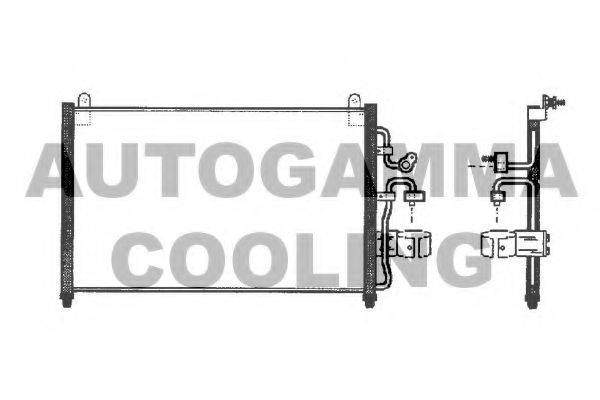 AUTOGAMMA 101463 Конденсатор, кондиціонер