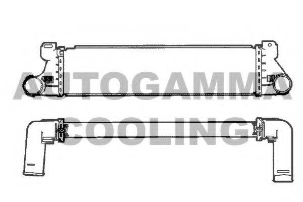 AUTOGAMMA 101504 Інтеркулер