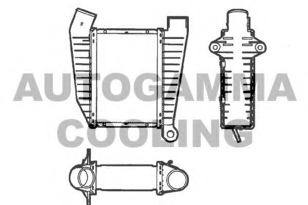 AUTOGAMMA 101510 Інтеркулер