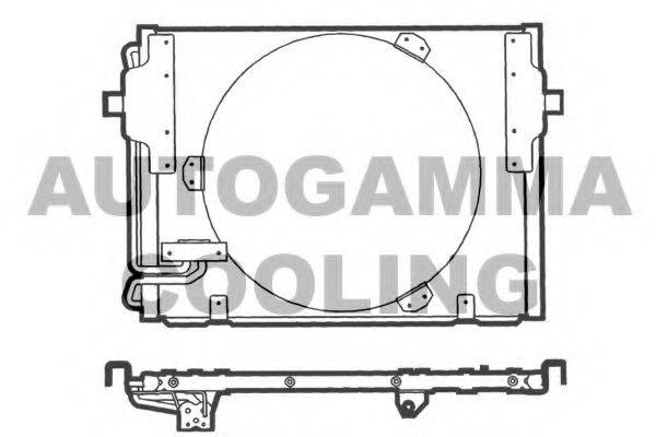 AUTOGAMMA 101566 Конденсатор, кондиціонер