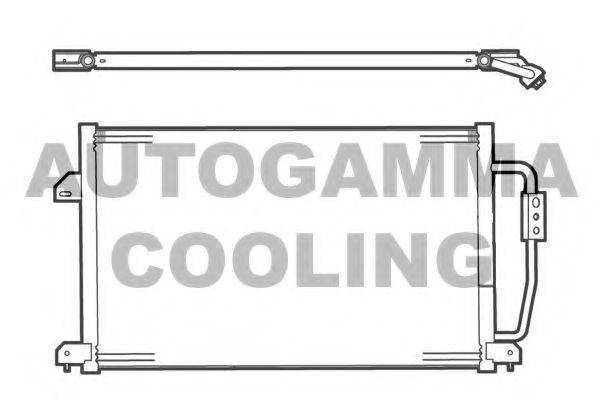 AUTOGAMMA 101735 Конденсатор, кондиціонер