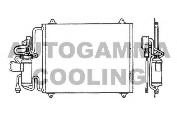 AUTOGAMMA 101808 Конденсатор, кондиціонер