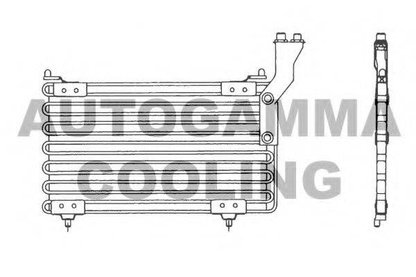 AUTOGAMMA 101839 Конденсатор, кондиціонер