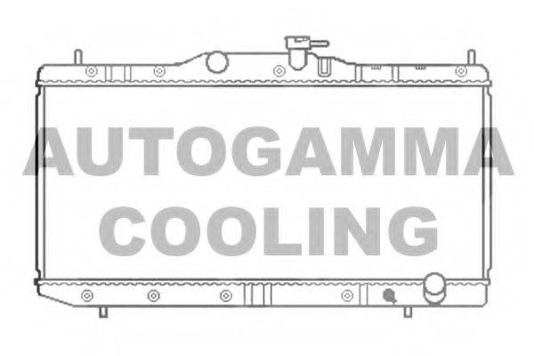 AUTOGAMMA 102352 Радіатор, охолодження двигуна