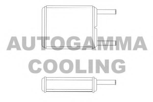 AUTOGAMMA 102449 Теплообмінник, опалення салону