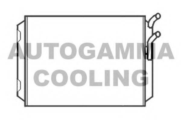 AUTOGAMMA 102483 Теплообмінник, опалення салону