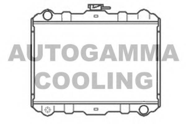 AUTOGAMMA 102533 Радіатор, охолодження двигуна