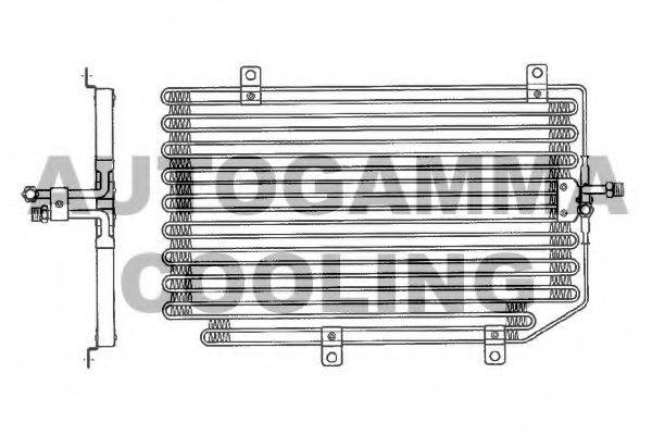 AUTOGAMMA 102594 Конденсатор, кондиціонер