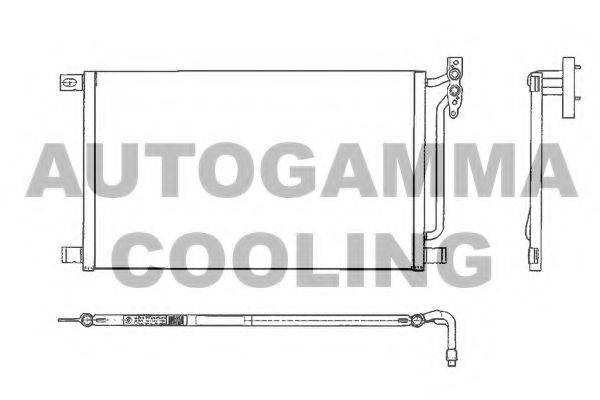 AUTOGAMMA 102605 Конденсатор, кондиціонер