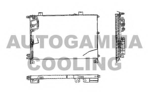 AUTOGAMMA 102612 Конденсатор, кондиціонер