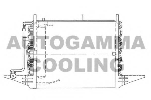AUTOGAMMA 102651 Конденсатор, кондиціонер