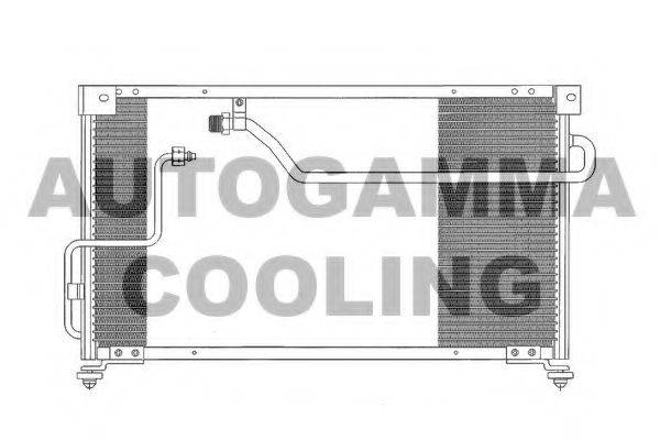 AUTOGAMMA 102677 Конденсатор, кондиціонер