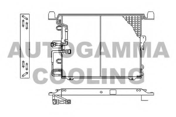 AUTOGAMMA 102706 Конденсатор, кондиціонер
