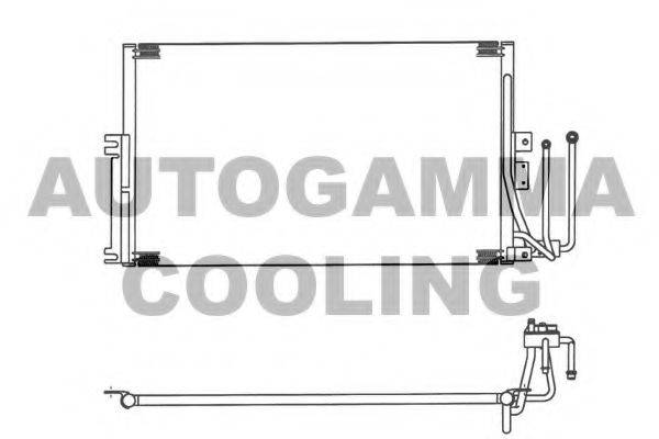 AUTOGAMMA 102744 Конденсатор, кондиціонер