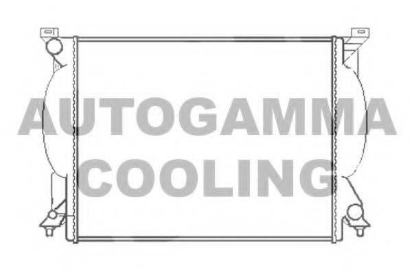 AUTOGAMMA 102981 Радіатор, охолодження двигуна