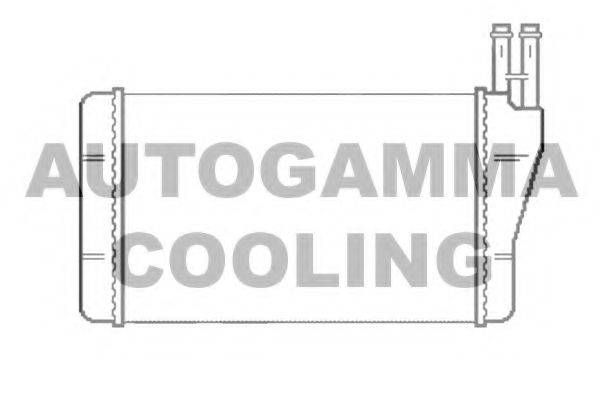 AUTOGAMMA 103186 Теплообмінник, опалення салону