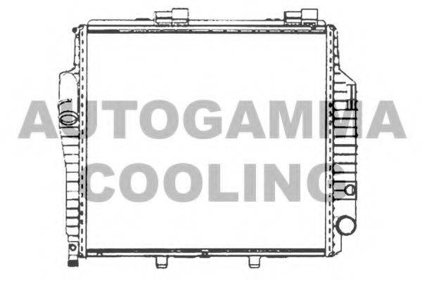AUTOGAMMA 103470 Радіатор, охолодження двигуна