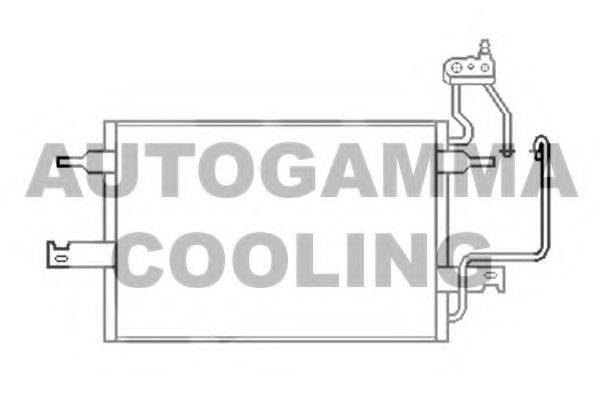 AUTOGAMMA 103523 Конденсатор, кондиціонер