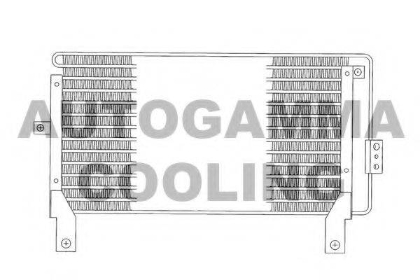 AUTOGAMMA 103681 Конденсатор, кондиціонер