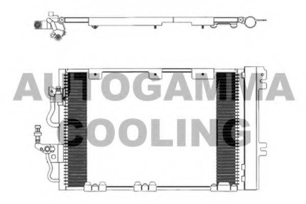 AUTOGAMMA 103830 Конденсатор, кондиціонер