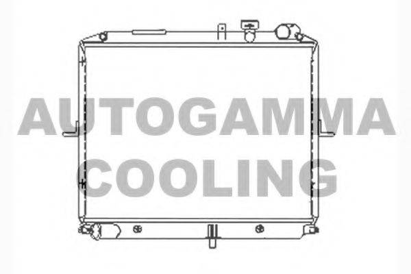 AUTOGAMMA 104032 Радіатор, охолодження двигуна
