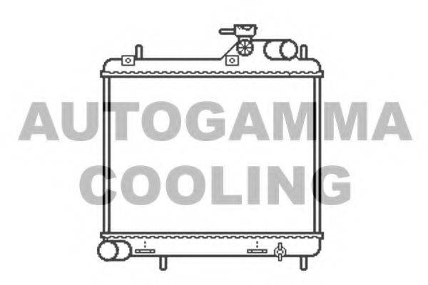 AUTOGAMMA 104082 Радіатор, охолодження двигуна