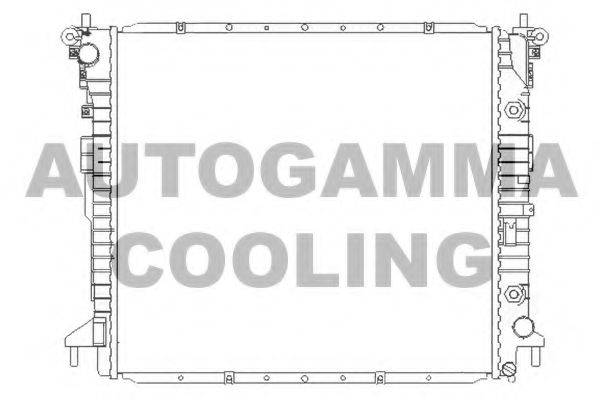 AUTOGAMMA 104426 Радіатор, охолодження двигуна