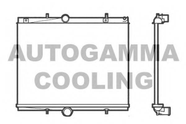 AUTOGAMMA 104503 Радіатор, охолодження двигуна