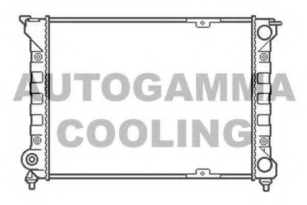 AUTOGAMMA 104575 Радіатор, охолодження двигуна