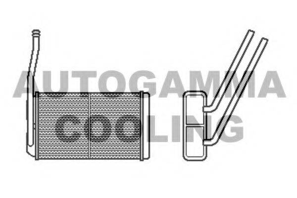 AUTOGAMMA 104815 Теплообмінник, опалення салону