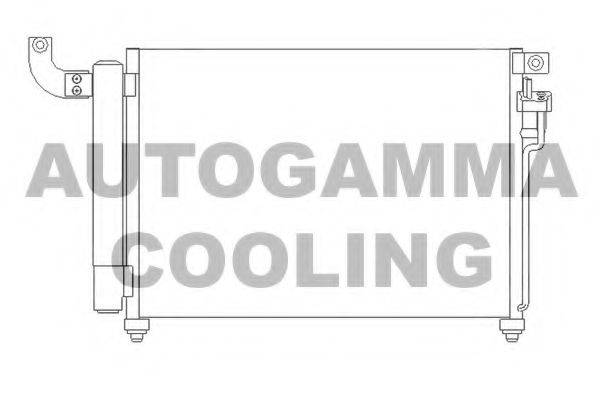 AUTOGAMMA 104911 Конденсатор, кондиціонер