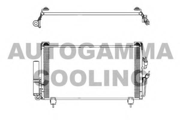 AUTOGAMMA 105151 Конденсатор, кондиціонер
