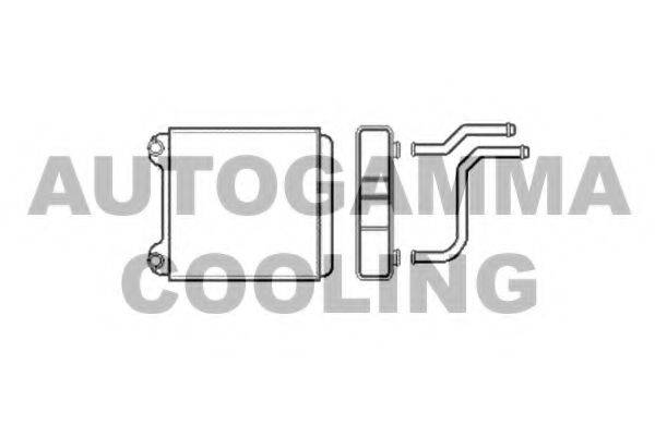 AUTOGAMMA 105268 Теплообмінник, опалення салону