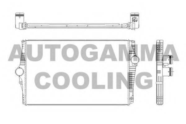 AUTOGAMMA 105514 Інтеркулер