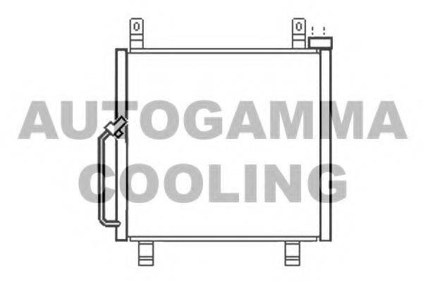 AUTOGAMMA 105551 Конденсатор, кондиціонер