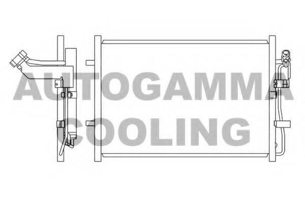 AUTOGAMMA 105618 Конденсатор, кондиціонер