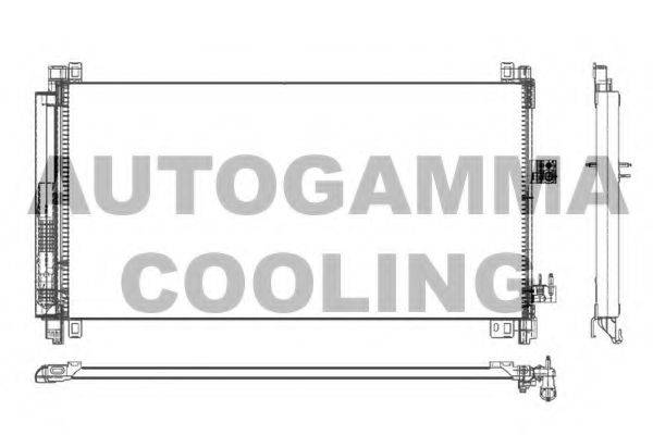 AUTOGAMMA 105642 Конденсатор, кондиціонер