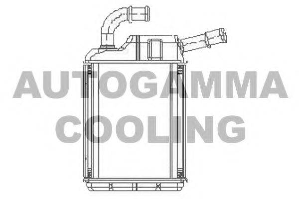 AUTOGAMMA 105773 Теплообмінник, опалення салону