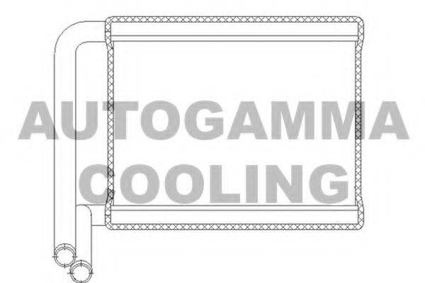 AUTOGAMMA 105819 Теплообмінник, опалення салону